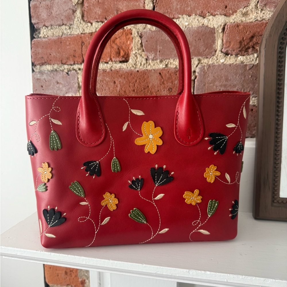 Ruby Folklore Rainstorm/Raindrop ~ Portland Leather ~ large